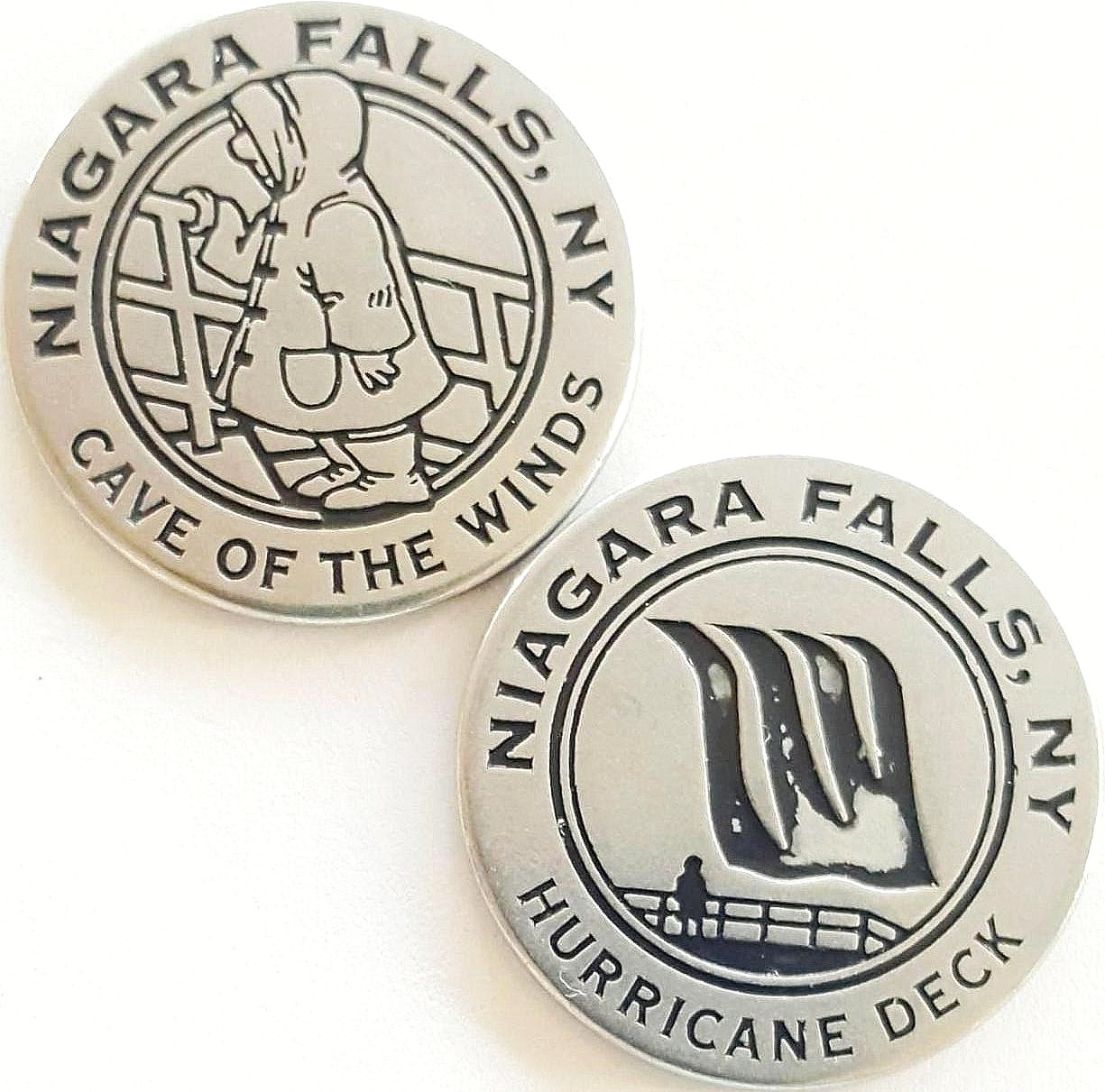 RARE – NIAGARA FALLS NY – CAVE OF THE WINDS – NATIONAL PARK TYPE TOKEN