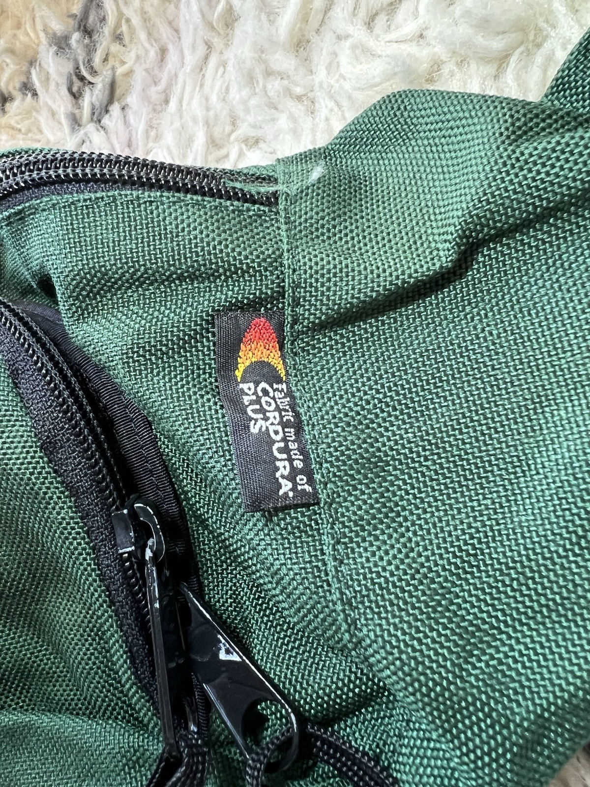 Vintage Yellowstone National Park Green Fannypack Cordura Plus Fabric Adjustable