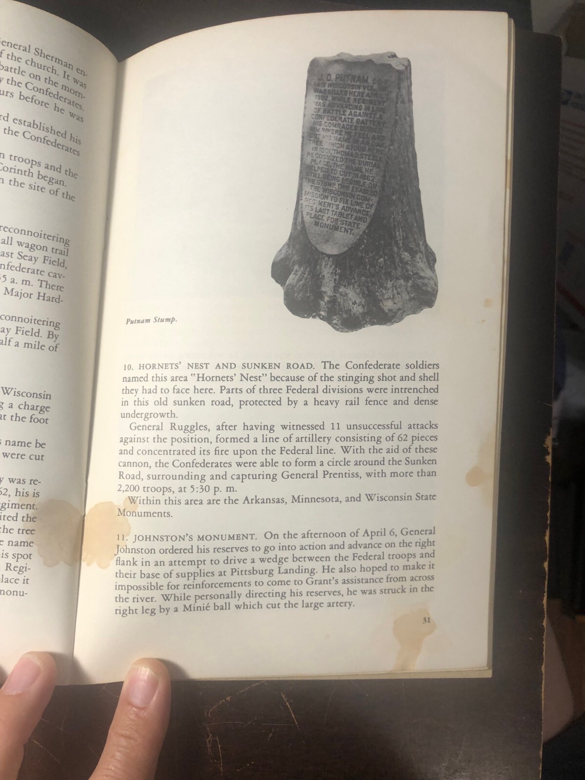 VINTAGE Shiloh National Military Park Booklet / 1961