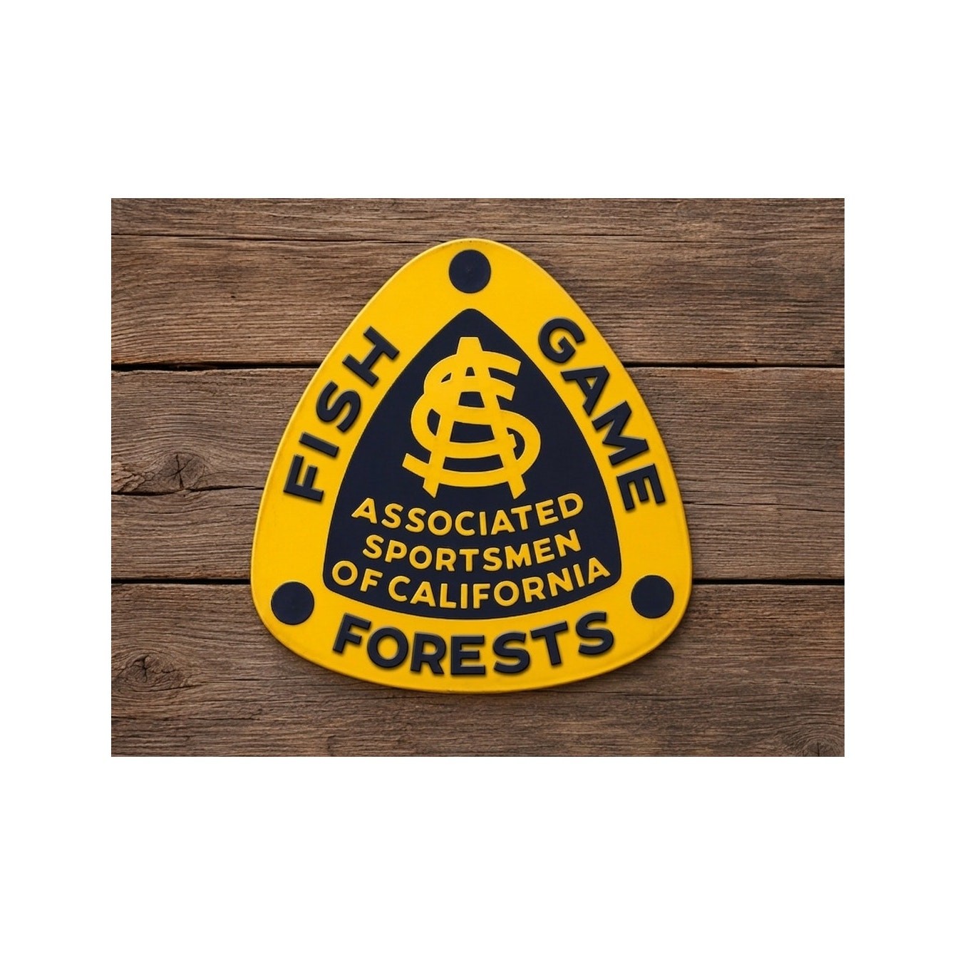 California Fish Game Forests Sign Associated Sportsmen DNR Hike Trail Camp