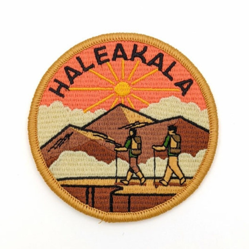 Haleakala National Park Patch Iron-On Applique Souvenir Gift