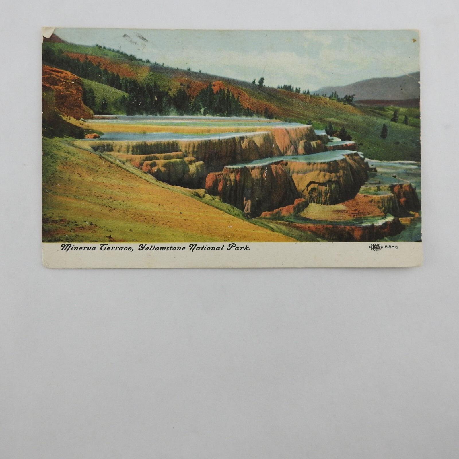 Vintage Yellowstone National Park Ephemera Mixed Lot Papers Postcard View Master