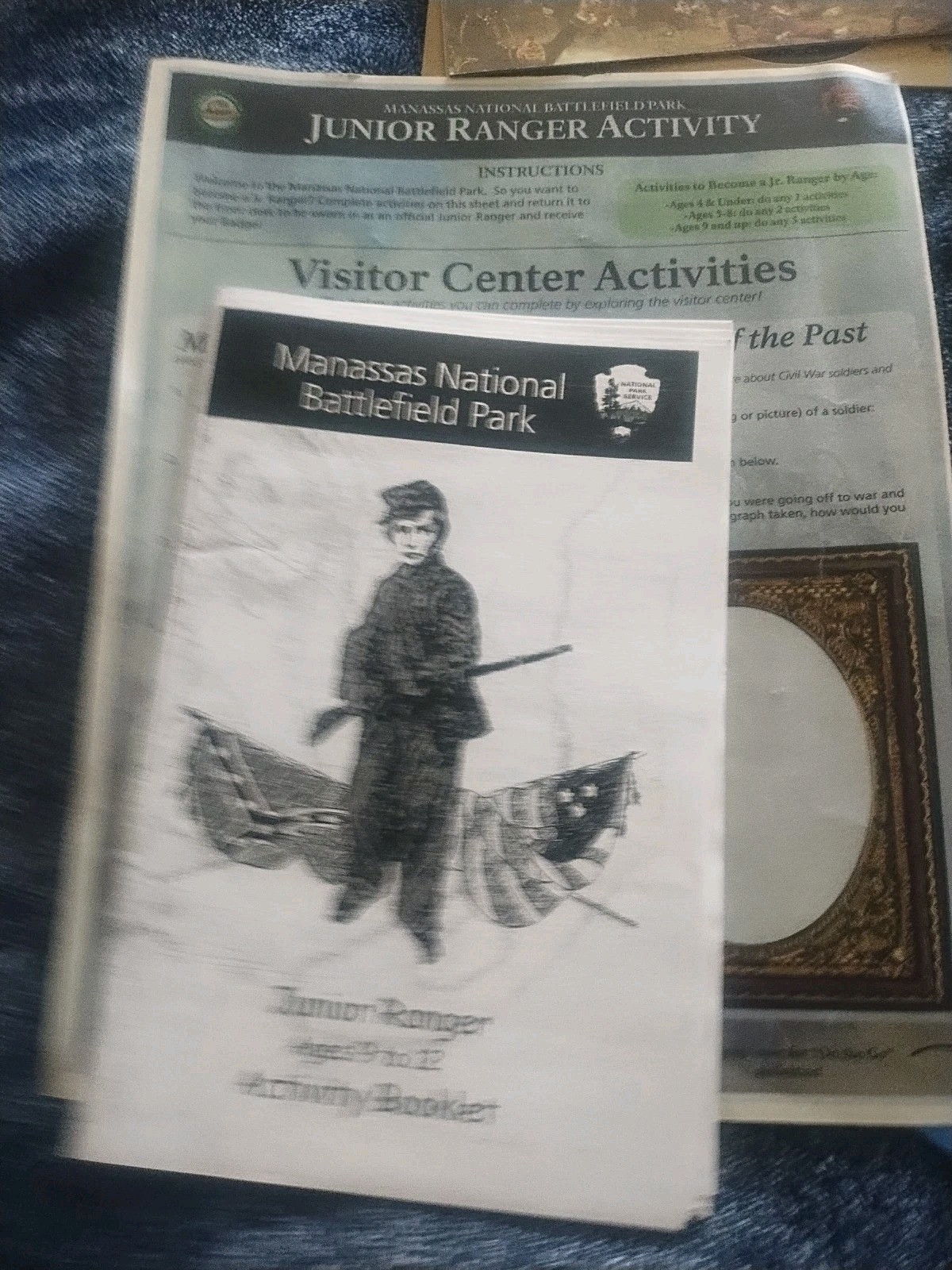 National Park Junior Ranger Books Statue Of Liberty Washington DC +Unigrids