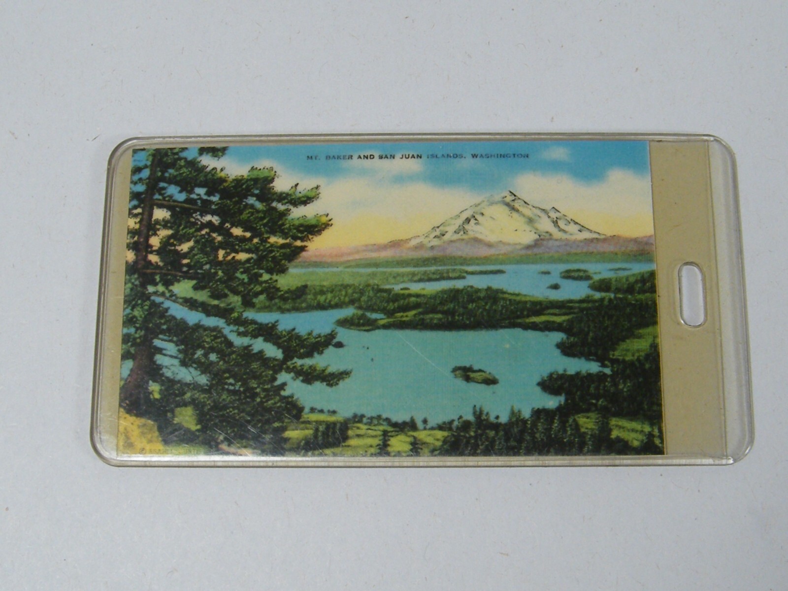 (5) SCENIC KEYCHAIN ACCESSORIES RAINIER, NATIONAL PART, MT. BAKER, LAKE COEUR