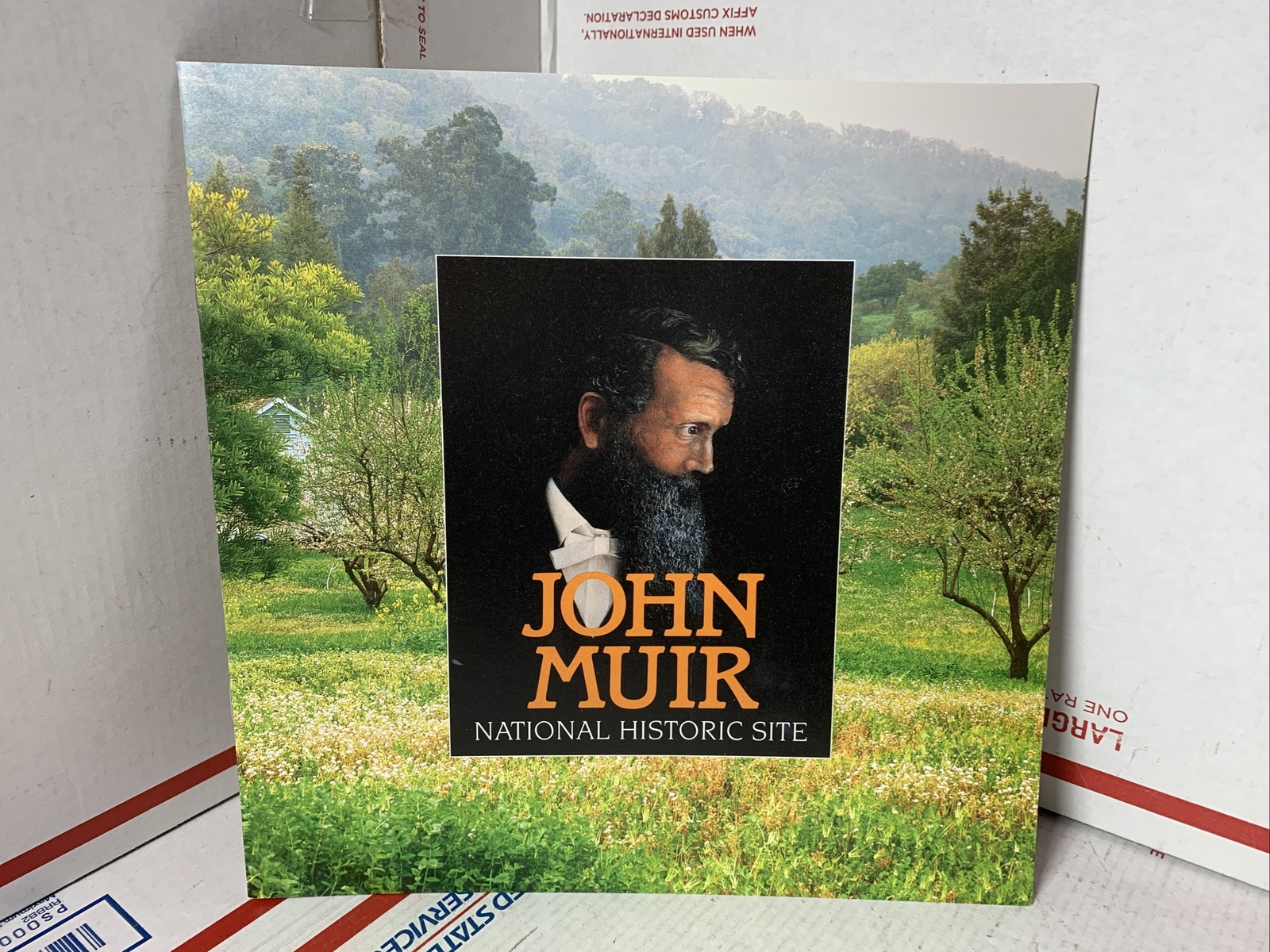 1990 John Muir National Historic Site NHS Park NPS Souvenir Guide Book