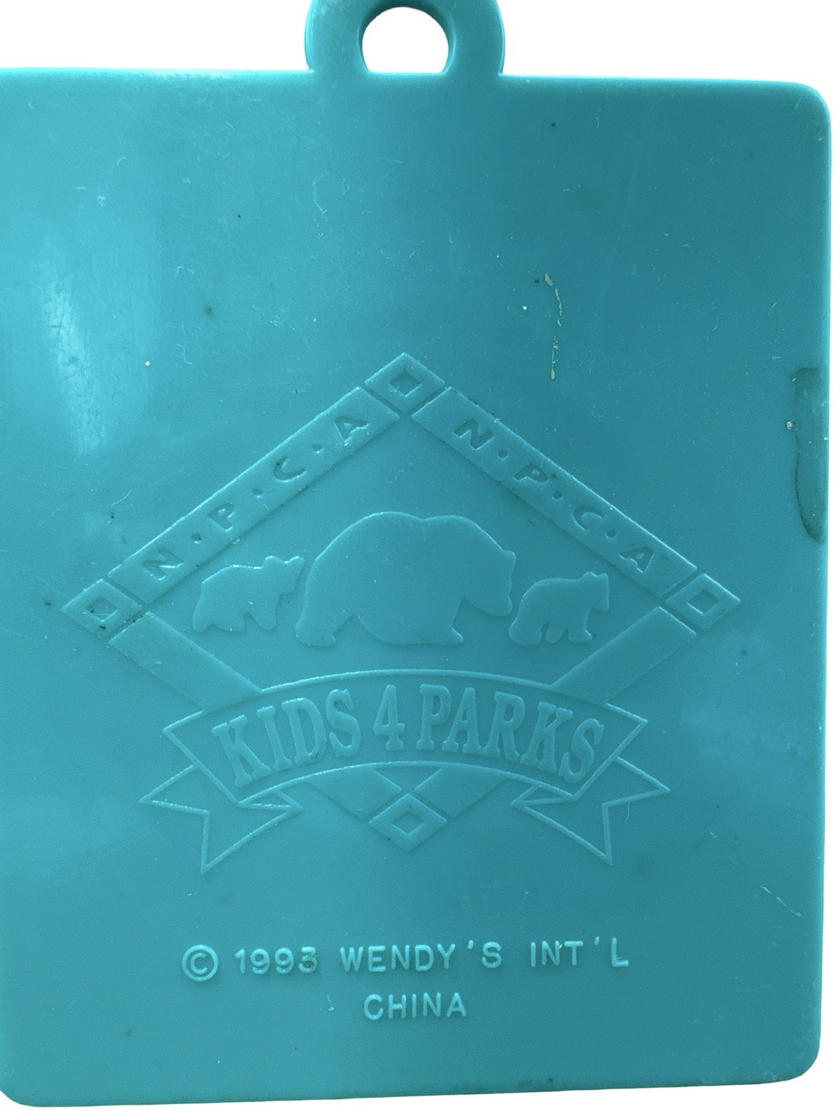 1993 Kids 4 Parks NPCA Compass Ruler National Parks Camping Toy VTG