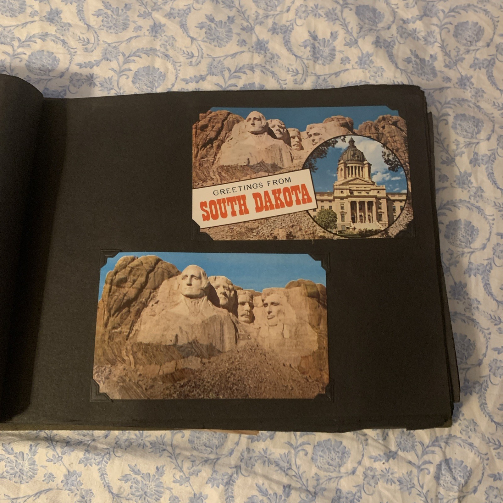 Yellowstone National Park & Western Trip Leather Photo Album W/RPC’s