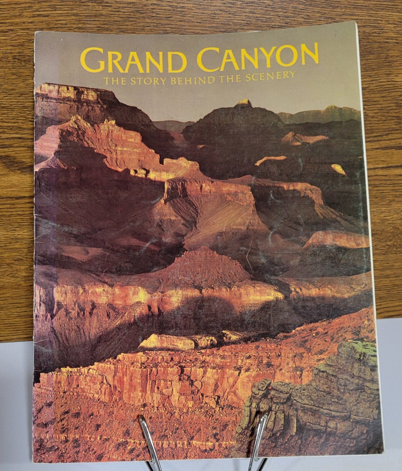 1975 Grand Canyon The Story Behind The Scenery Merrill Beal Photos Map Paperback