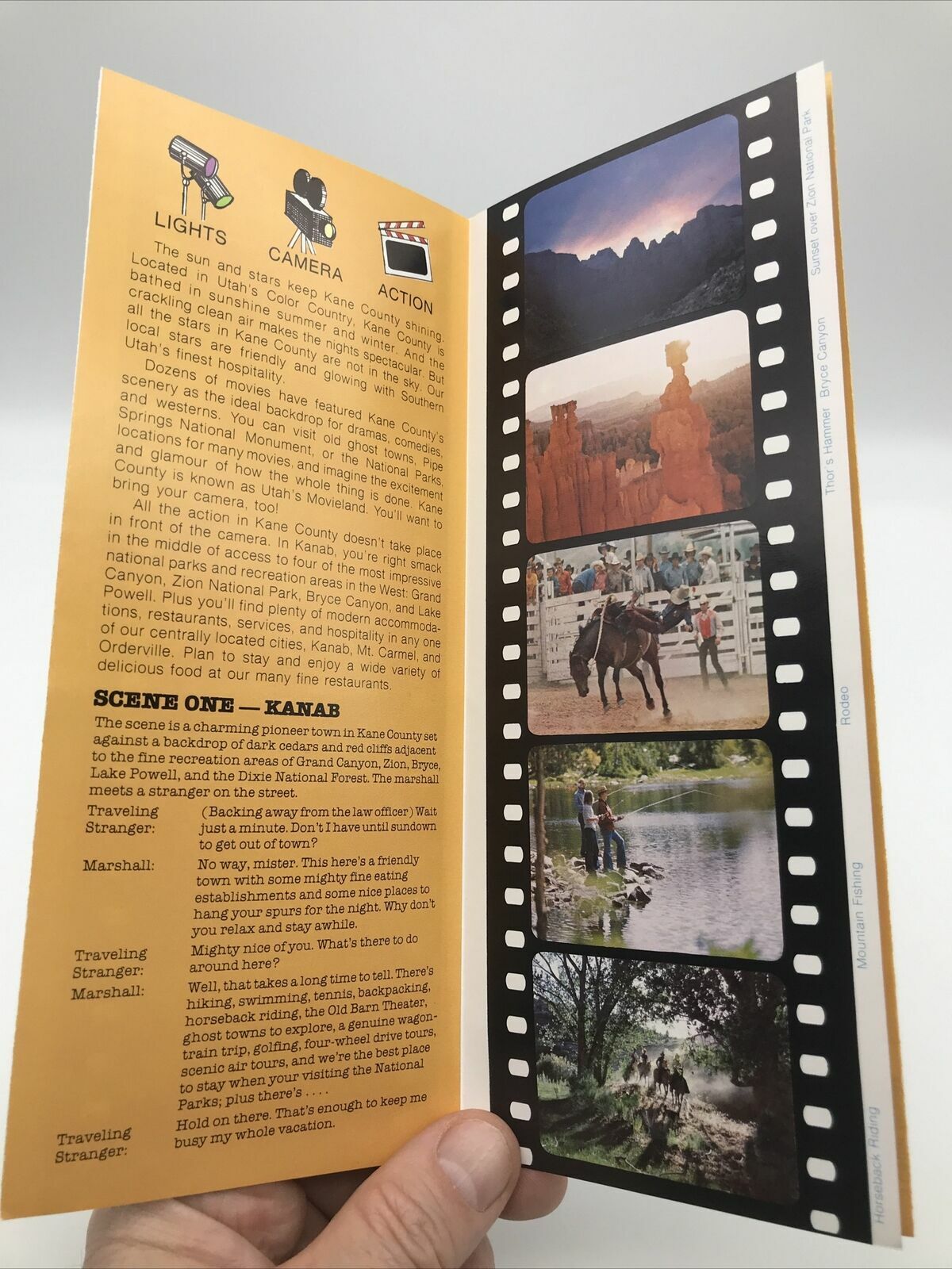 1980 GRAND CANYON ZION NATIONAL PARK BRYCE CANYON LAKE POWELL KANAB Utah Guide