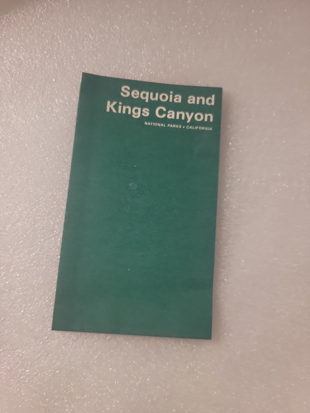 Vintage Sequoia and Kings Canyon National Park 1968 Brochure