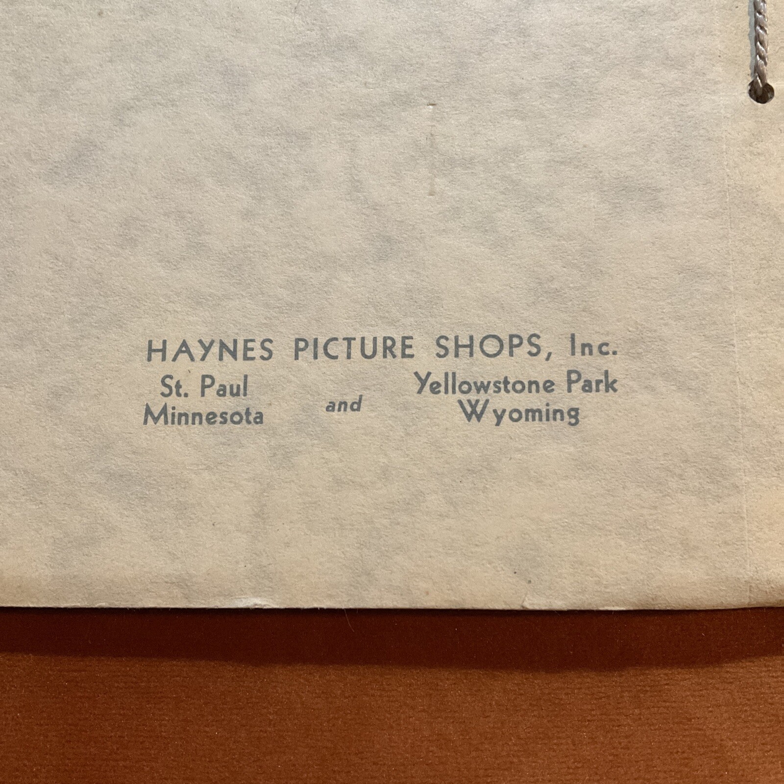 VINTAGE Yellowstone National Park Haynes Picture Shops Souvenir Booklet/Pic’s￼