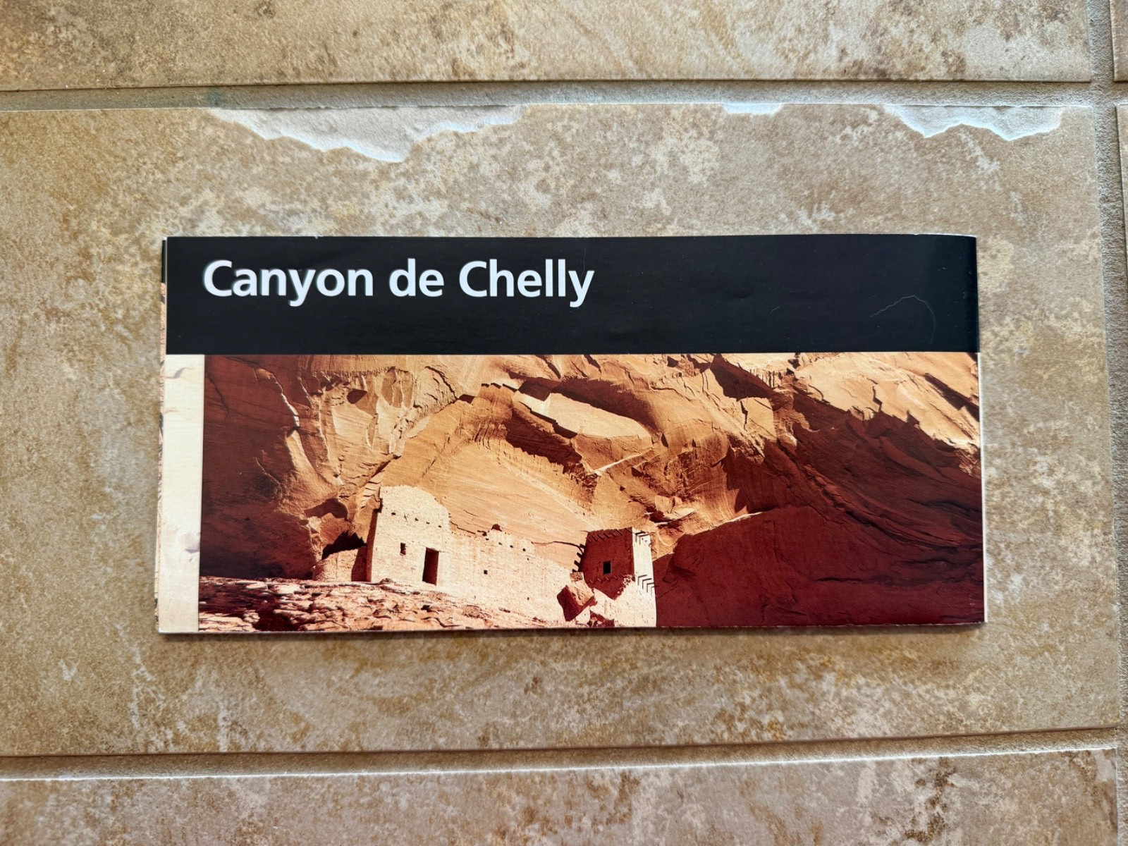 National Park Unigrid Map Canyon De Chelly National Park Arizona AZ 2017