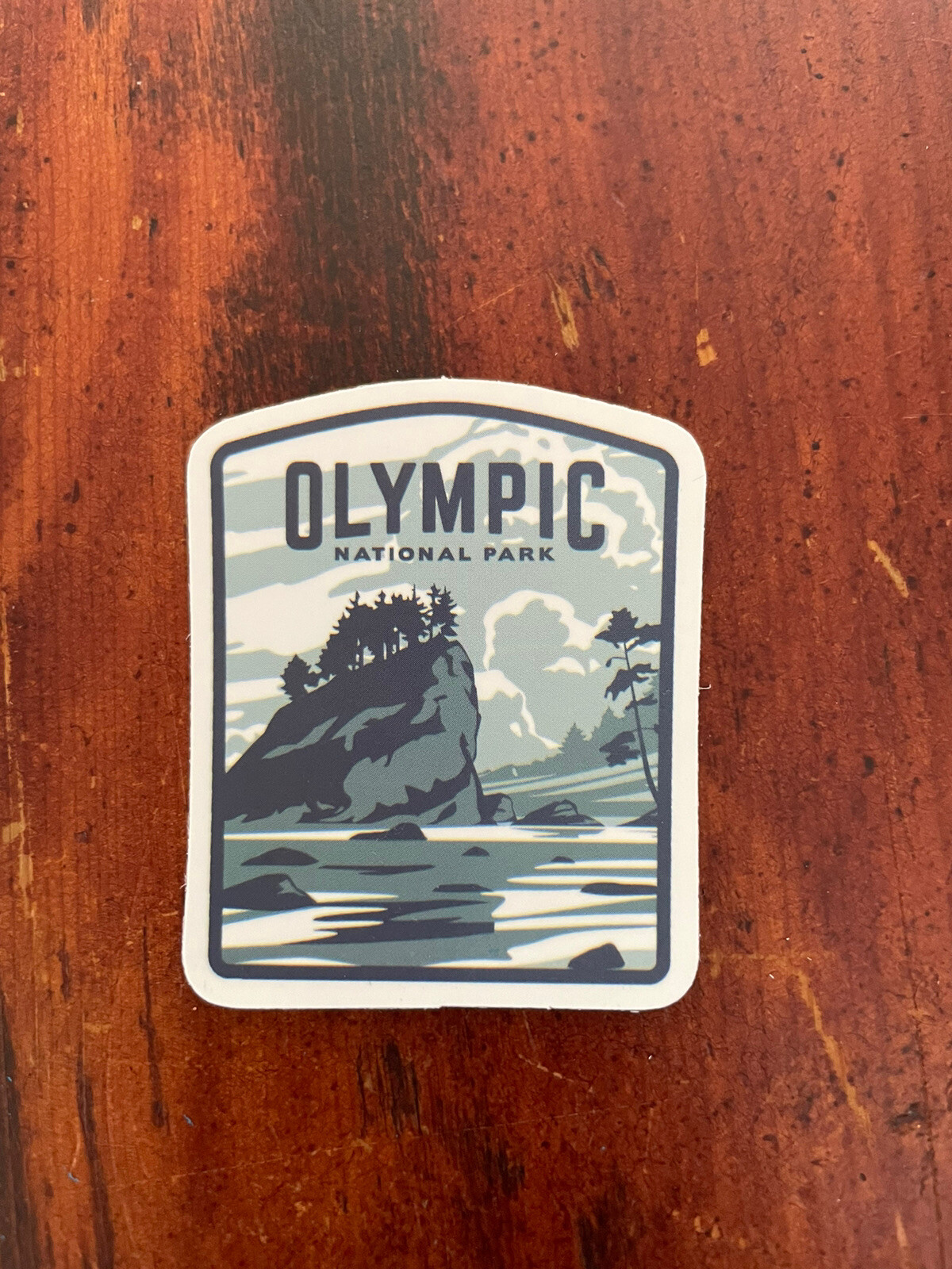 Olympic National Park Outdoor Wilderness Sticker Decal