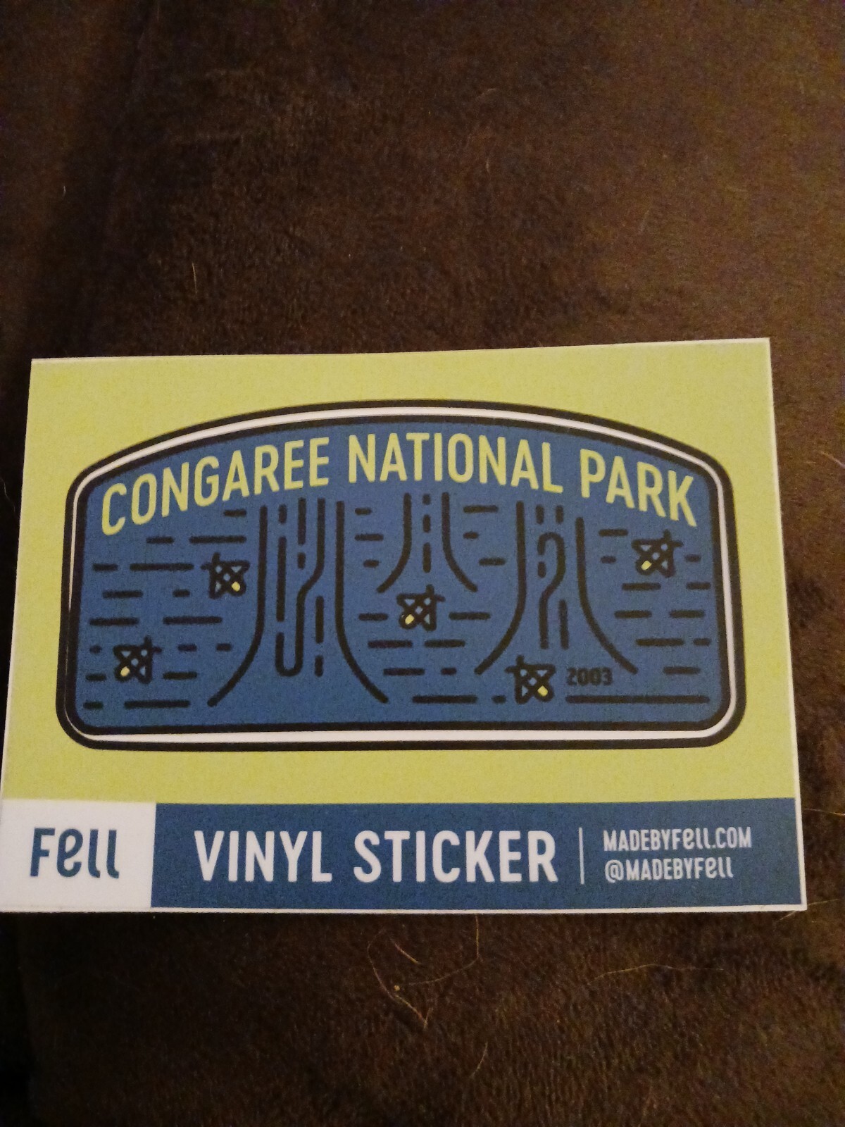 congaree national park Sticker