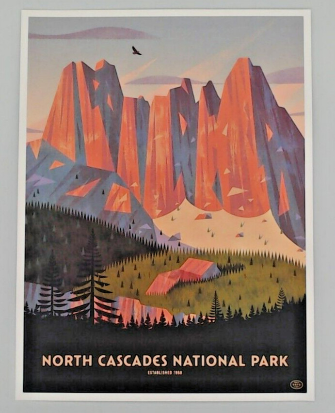 59 National Parks Print Series 17/59 Lot