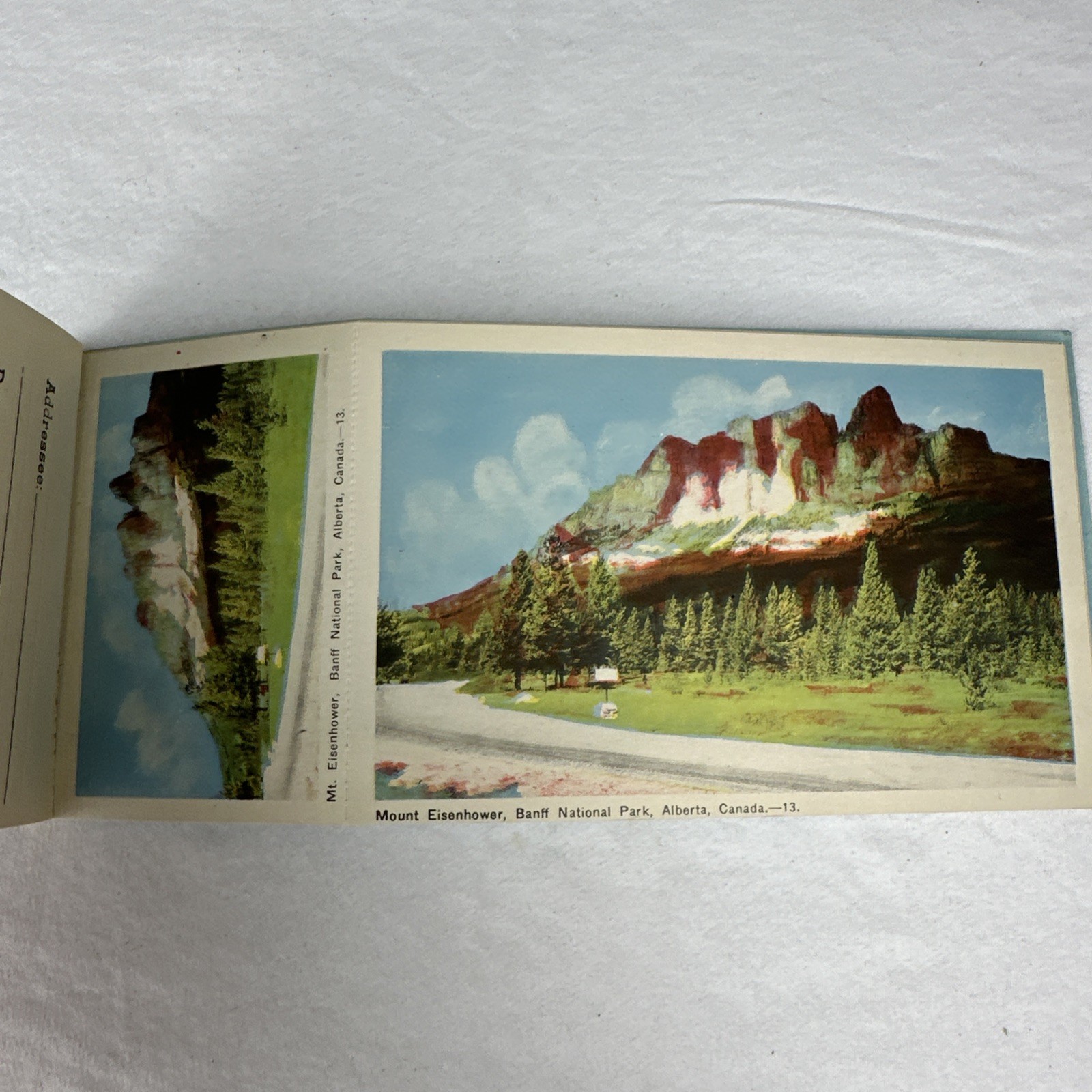Vintage PECO Banff National Park Miniature View Album 1930s Post Cards Set of 10