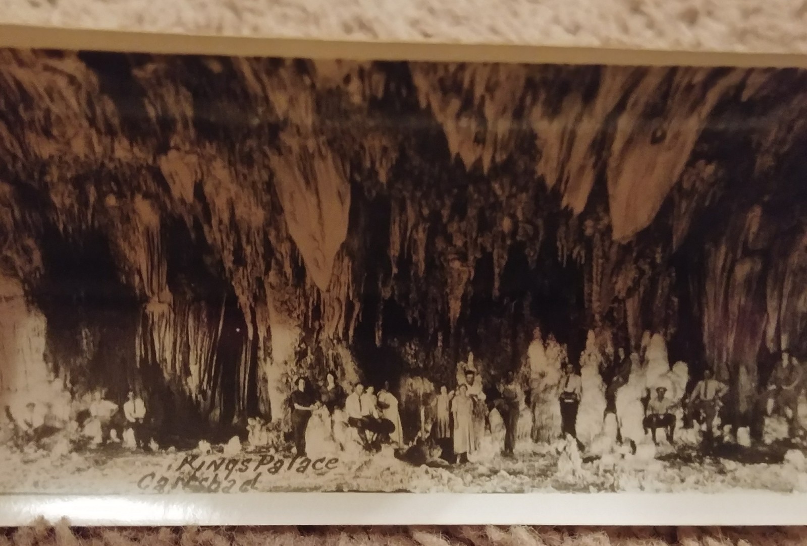 Lot of 15 Vintage Black & White Souvenir Photos – Carlsbad Caverns New Mexico