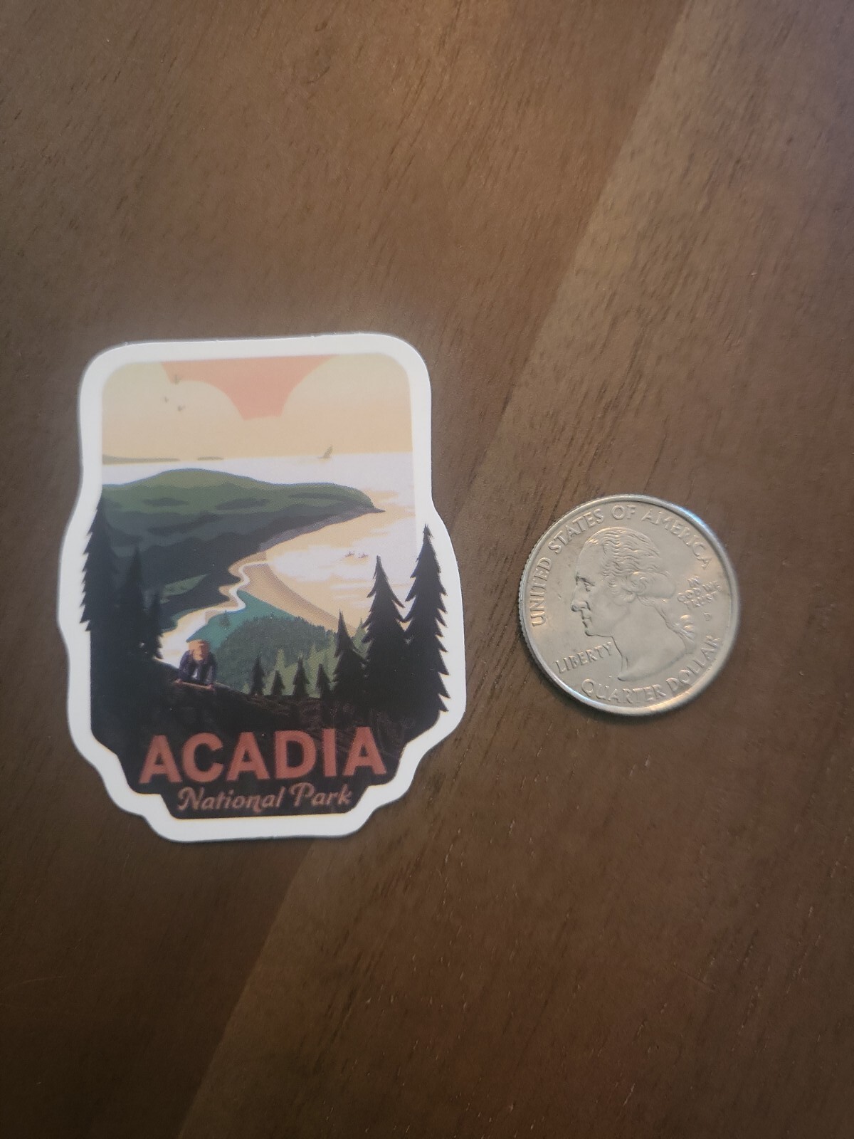 Acadia National Park Decal Sticker