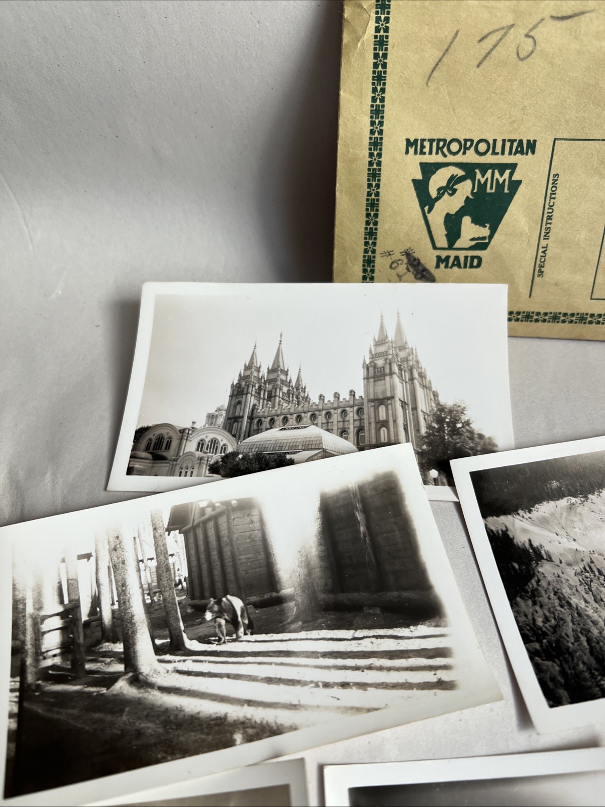 26 VTG 1930s Yellowstone Salt Lake City Utah & Wyoming w Negatives 4.5″ x 2.75″