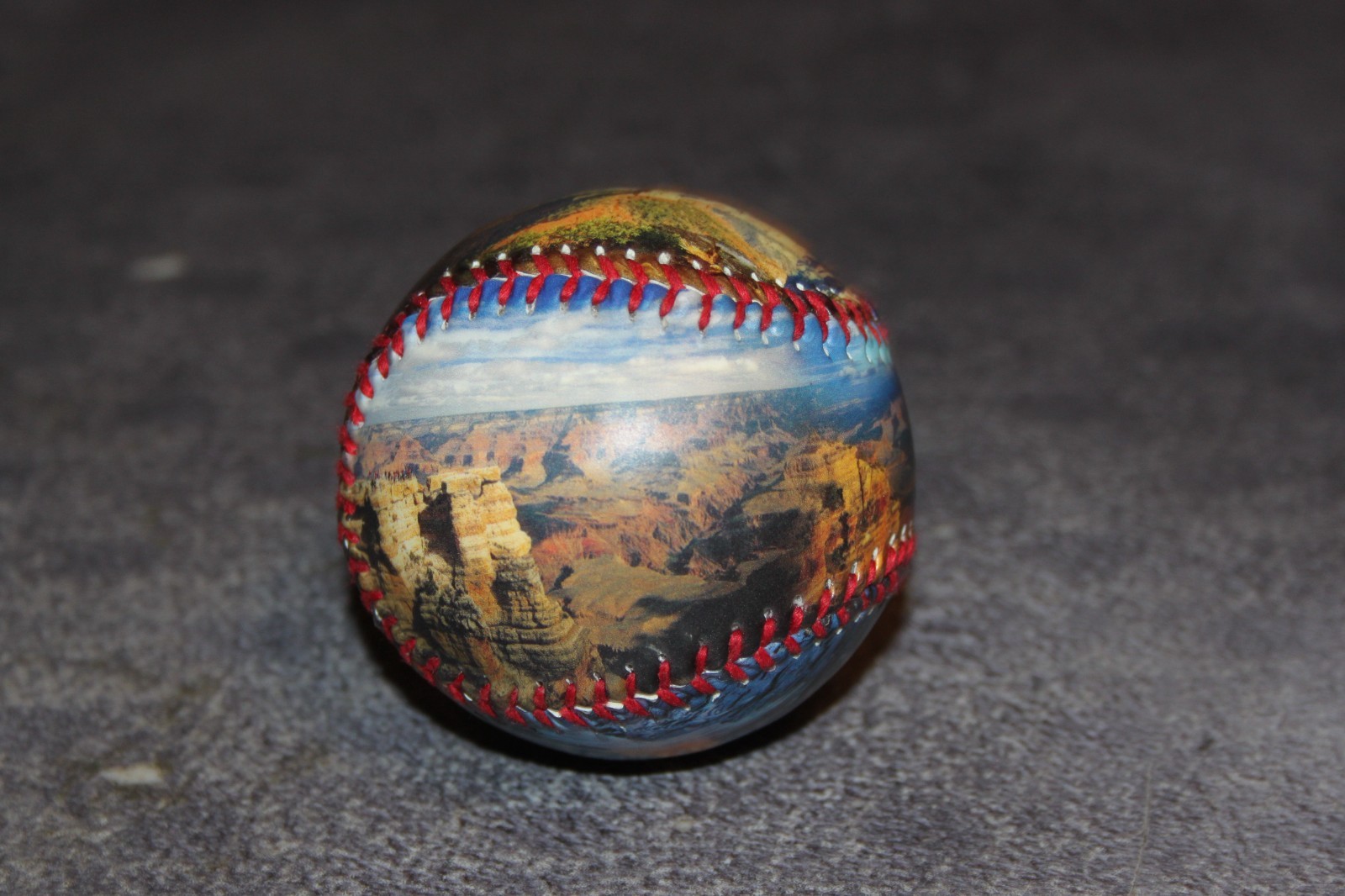 Grand Canyon National Park Souvenir Baseball with Clear Box Case