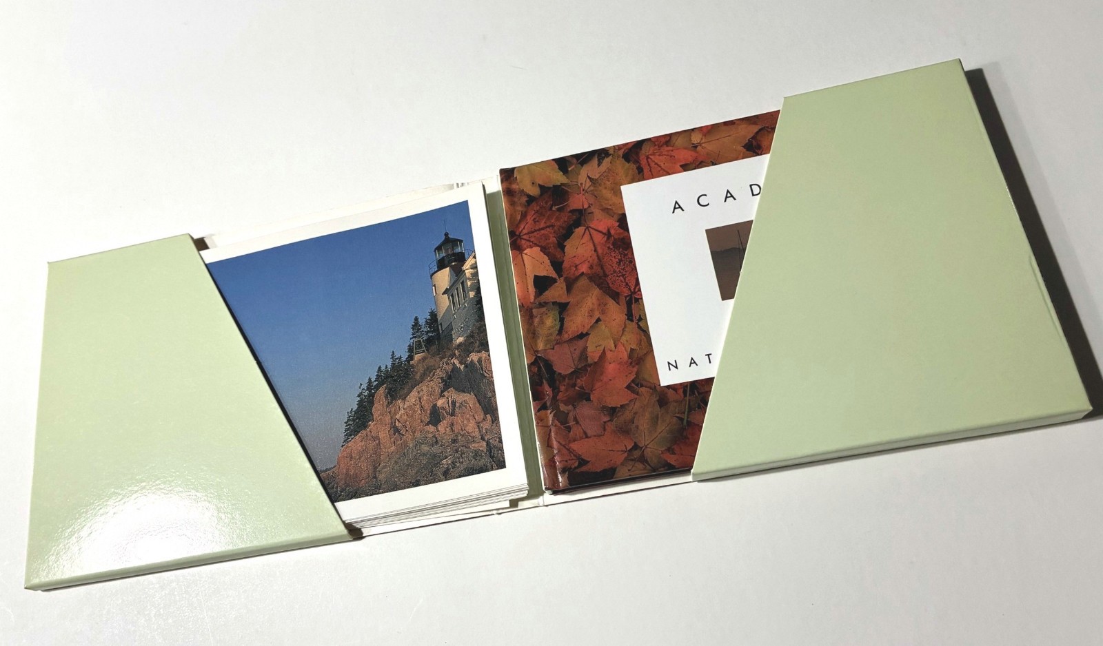 Collection Of Vintage Acadia National Park Book & 15 Cards