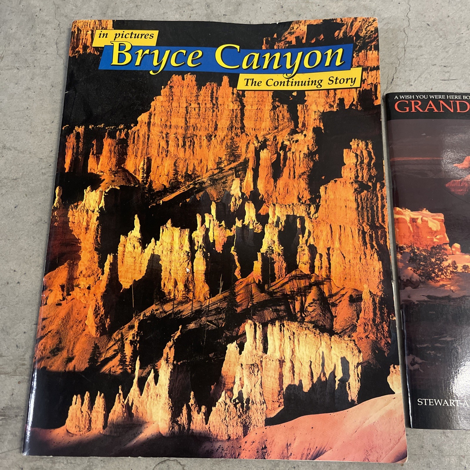 Bryce Canyon & Grand Canyon National Park Photo Books Travel Nature Lot 2