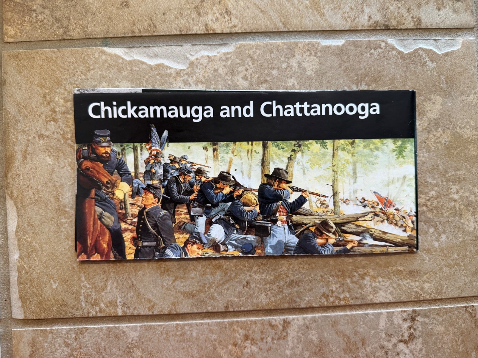 National Park Unigrid Map Chickamauga Chattanooga National Military Park GA 2016