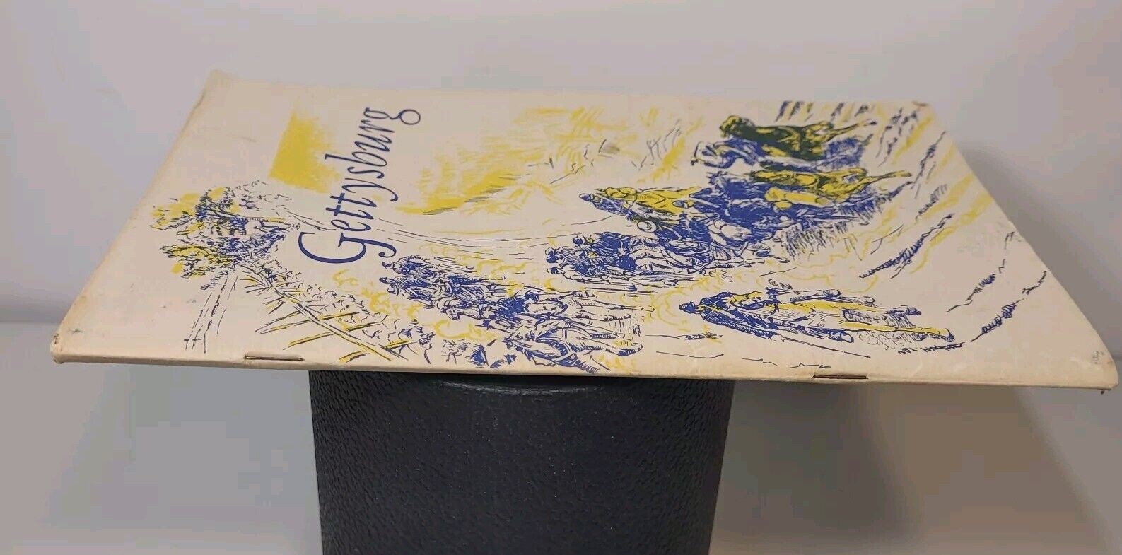 Gettysburg Civil War Battlefield Historical Booklet 1962 F.D. Briscoe Paintings