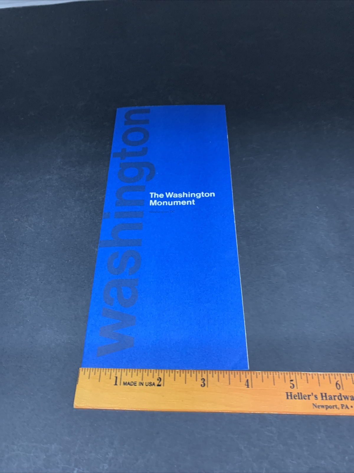 VINTAGE WASHINGTON DC, The Washington Monument BROCHURE 1969