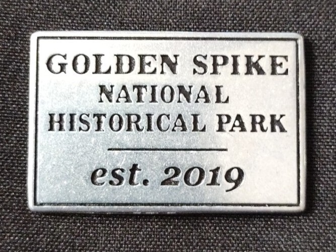 Union Pacific Golden Spike National Historical Park Est 2019 Utah Coin Token