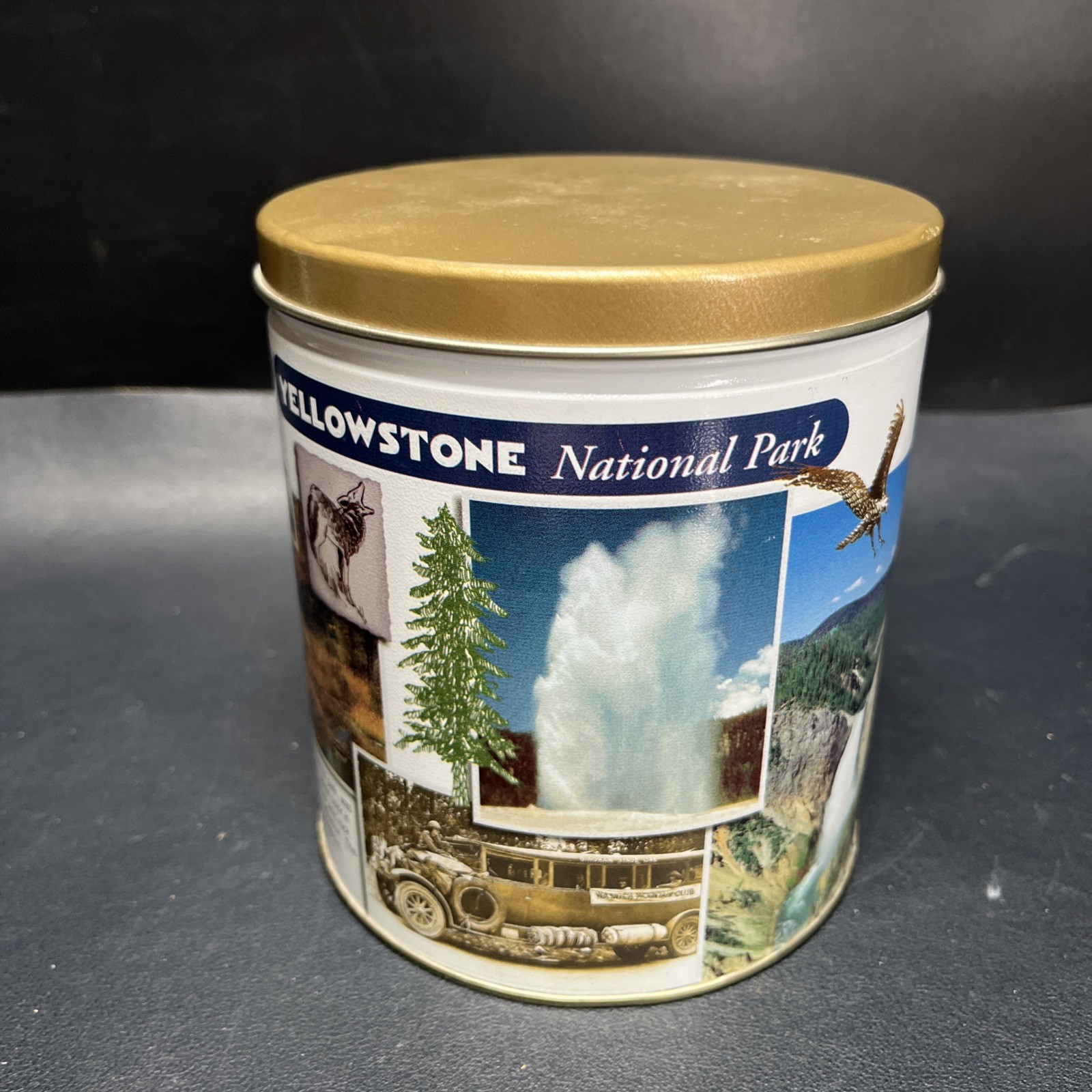 Vintage Yellowstone National Park and Grand Teton 1996-1997 Collectors Tin