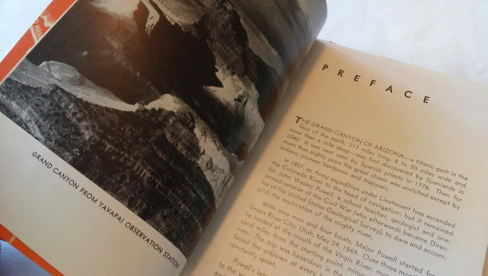 Vintage 1956 Story of the Grand Canyon Book How It Was Made