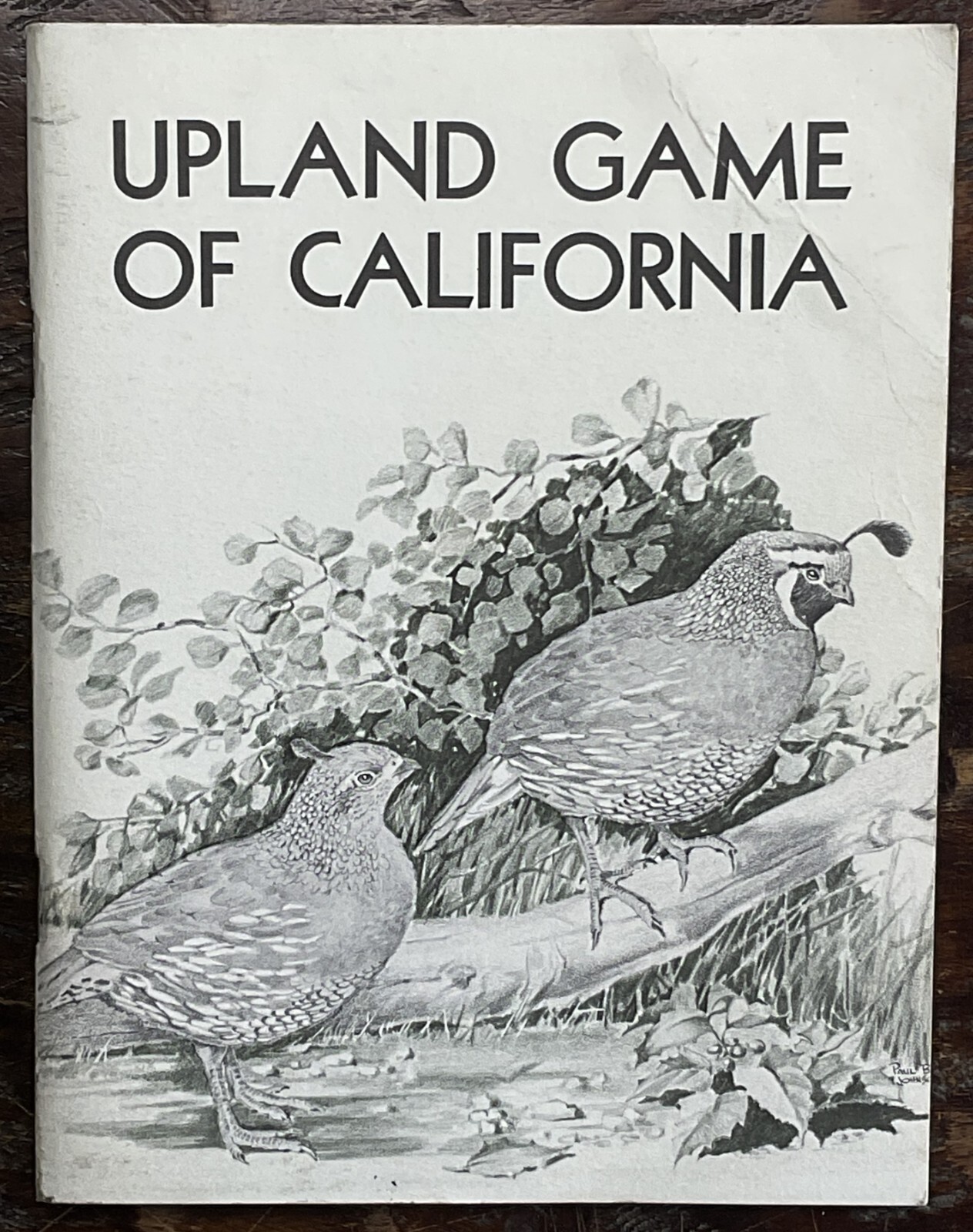 1970s Big Game-Waterfowl-Furbearers Pamphlets-California Dept of Fish & Game-4