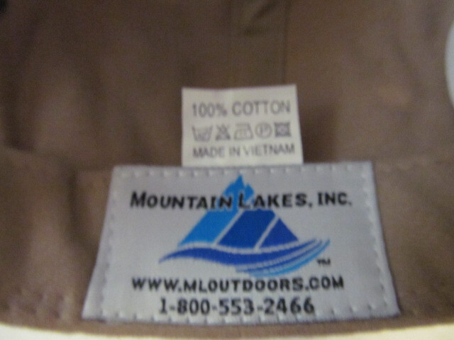 Mountain Lakes Bear Run Inn Cabins & Cottages Hat Cap, One Size