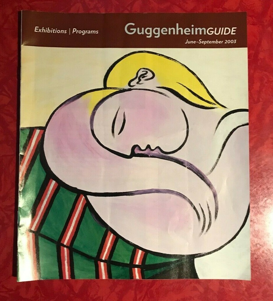 GUGGENHEIM ART MUSEUM NEW YORK CITY GUIDE EXHIBITS & PROGRAMS JUNE-SEPT 2003