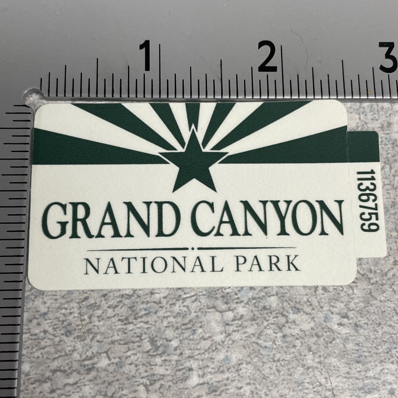 Decal – Outdoor – Grand Canyon National Park 2.5” – All Weather