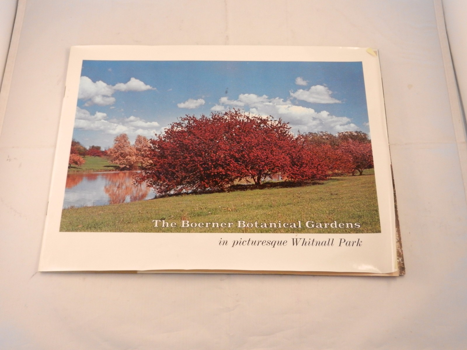 VINTAGE THE BOERNER BOTANICAL GARDENS SOUVENIR BOOKLET 1968