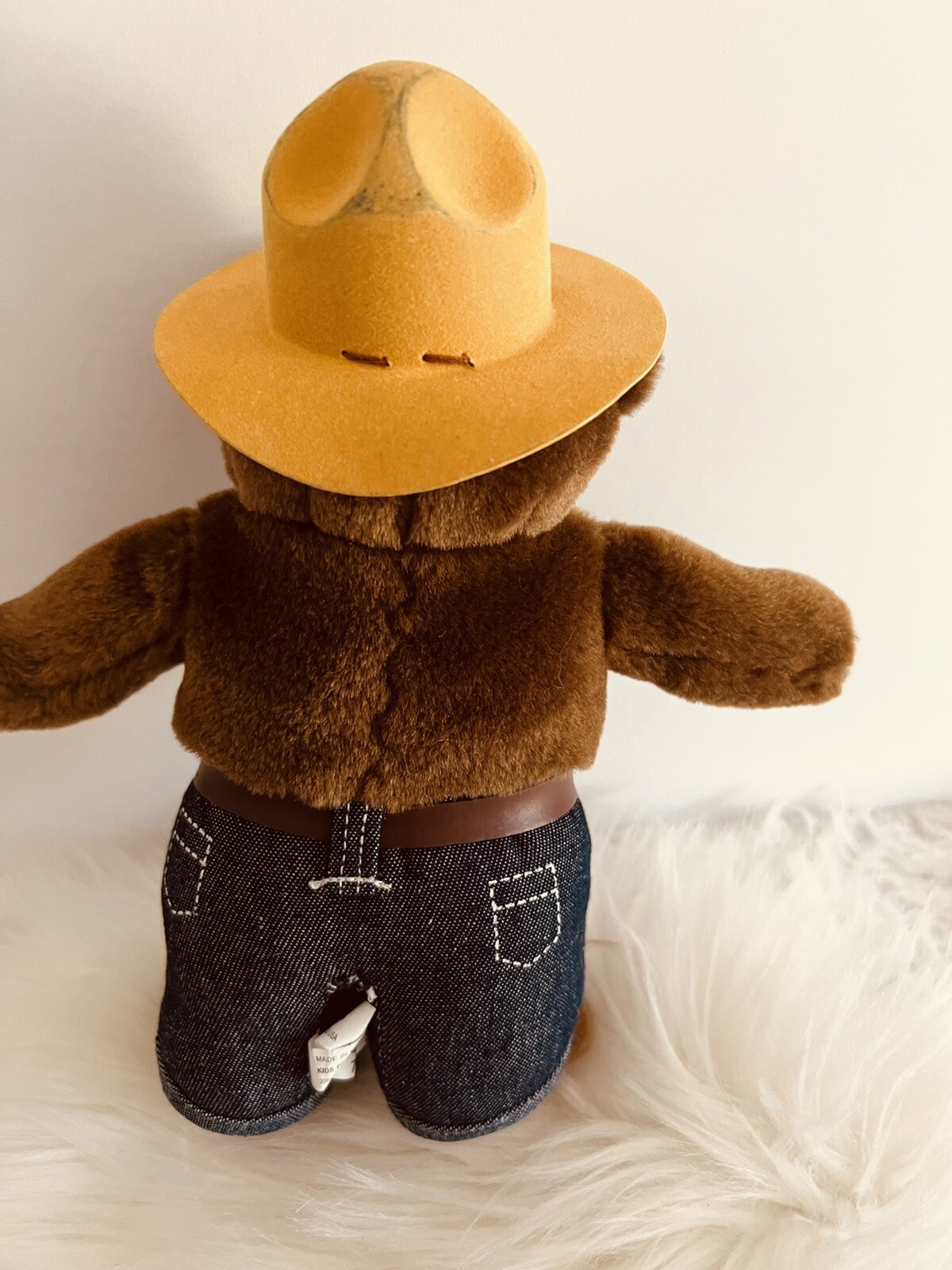 Vintage 1975 Smokey The Bear 9” Animal Plush by Kids Preferred 1975 Mid century