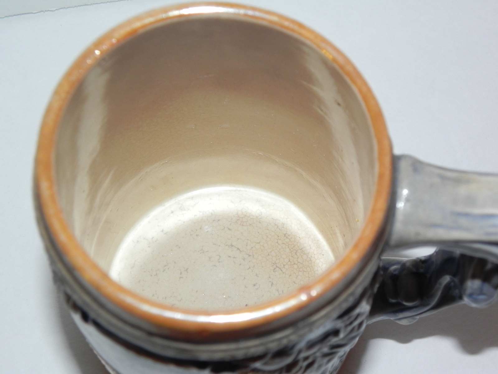 VINTAGE CAPISTRANO, CALIF. JUST A SWALLOW SOUVENIR BEER STEIN – MADE IN JAPAN?