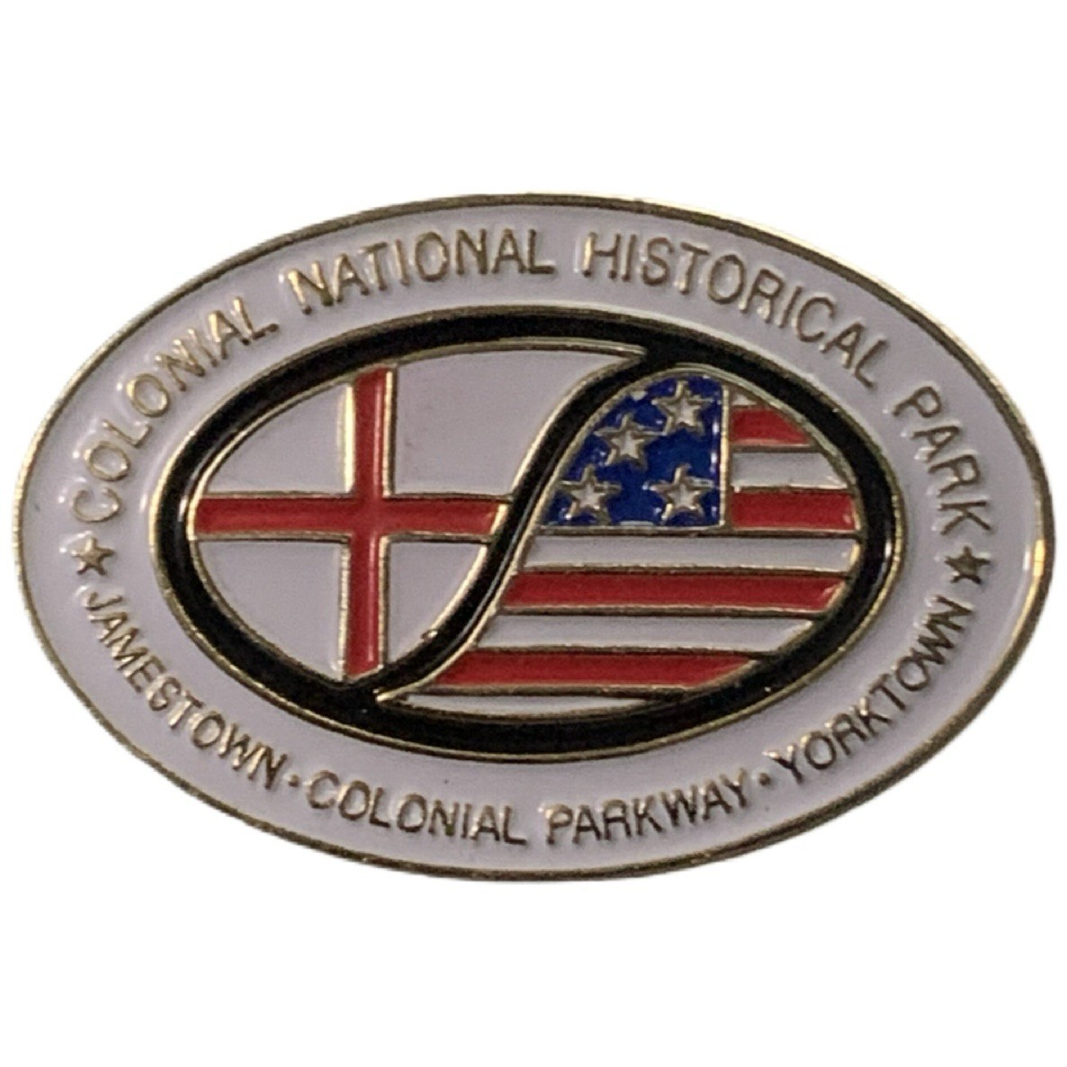 Colonial National Historical Park Jamestown Yorktown Travel Souvenir Pin