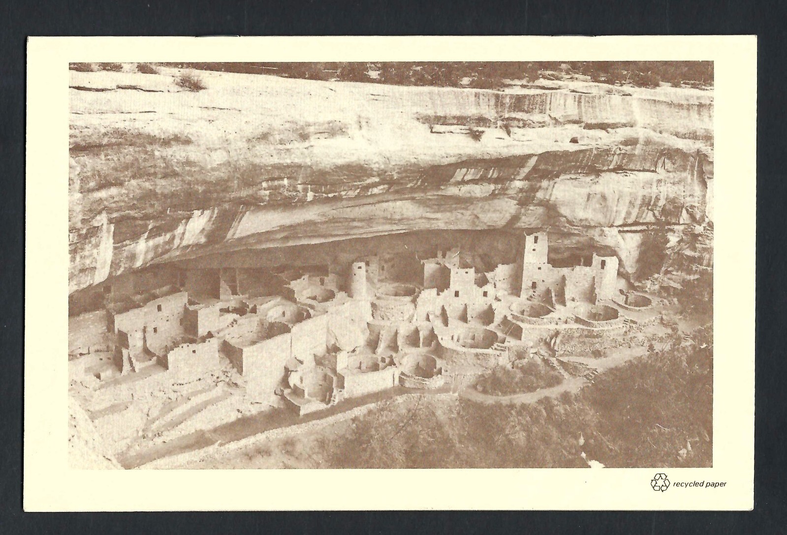 1976 Mesa Verde Cliff Palace Pamphlet – Partner with National Park Service