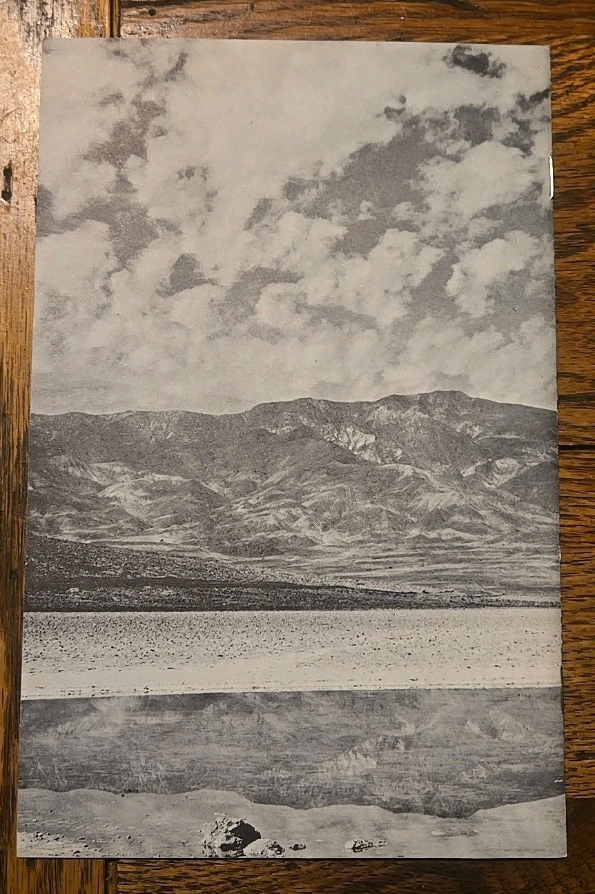 Vintage Badwater Self- Guiding Auto Tour Death Valley California 1968 Brochure
