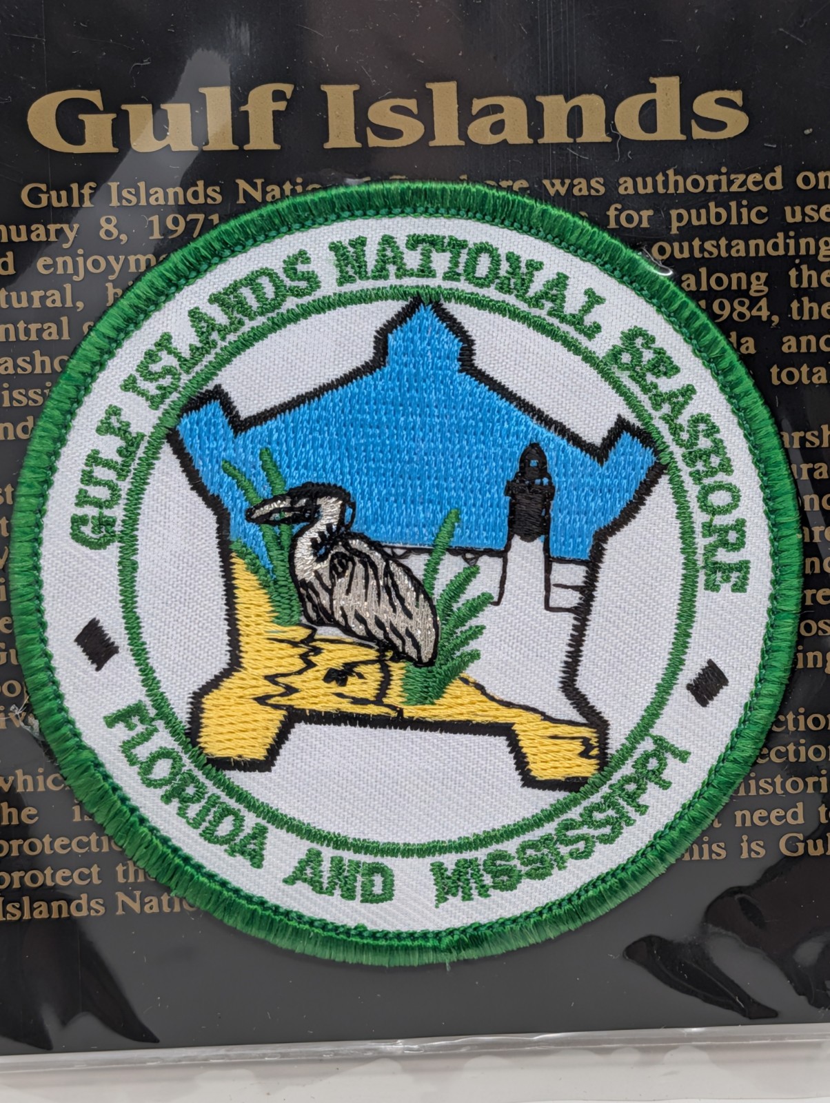 Gulf Islands National Seashore Florida And Mississippi Patch – NIP
