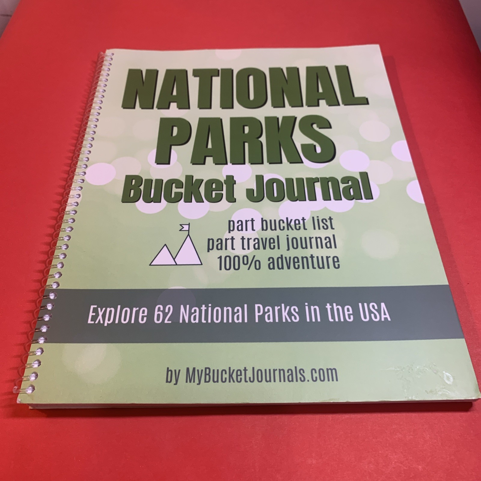 National Parks Bucket Journal – Perfect Travel Journal, Adventure Book – new!