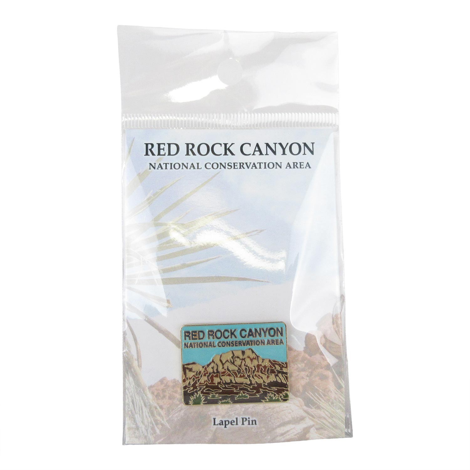 Red Rock Canyon National Conservation Area Lapel Pin Las Vegas Nevada Souvenir