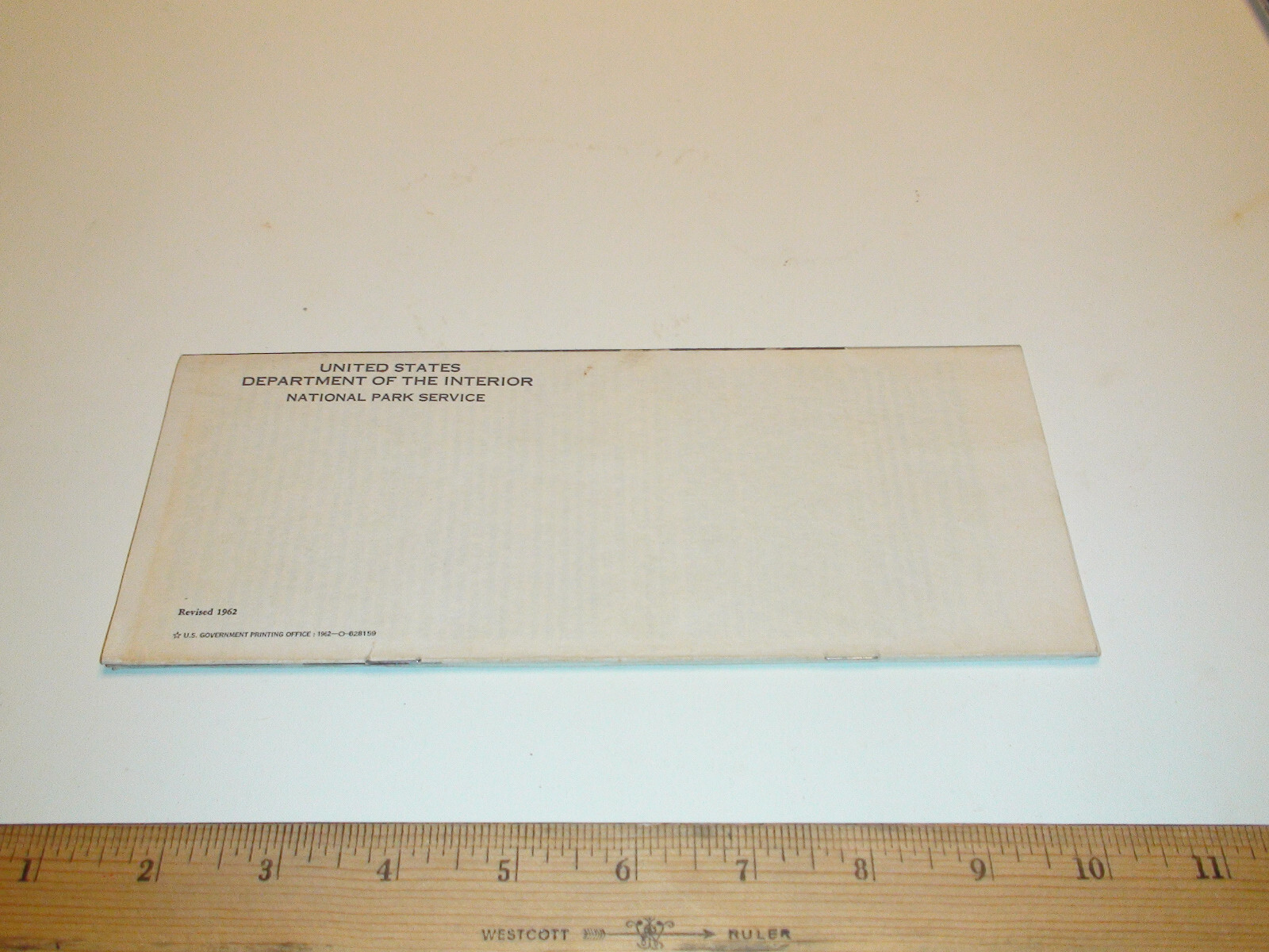 1961 Yellowstone National Park WY MT ID Brochure Pamphlet Booklet – 30 pages