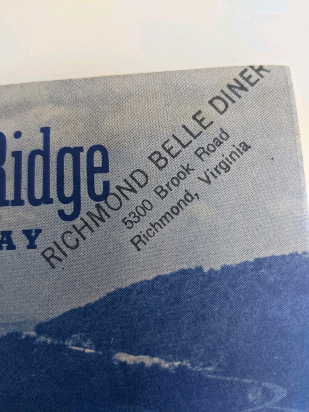 1957 National Park Service Blue Ridge Parkway Brochure With Map
