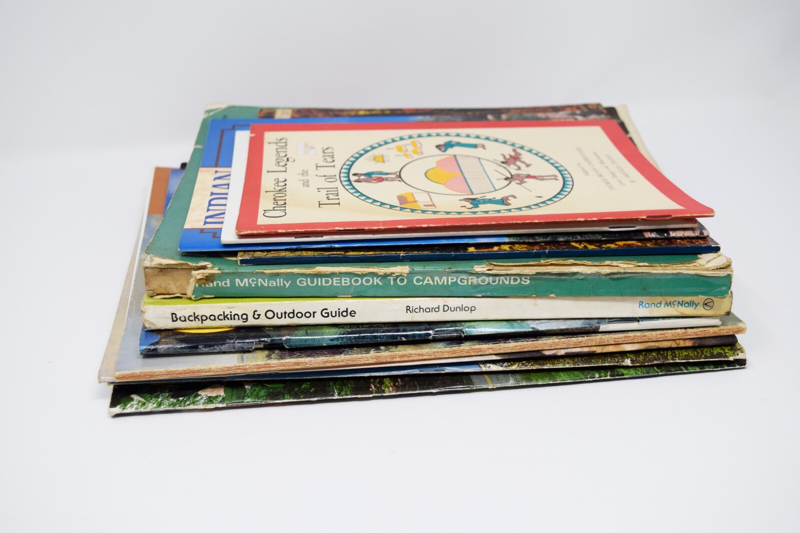 Lot of 10 Vintage Campground Rv National Park Outdoor Guides