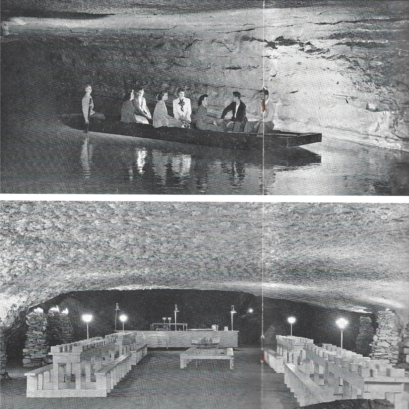 Vintage 1951 Mammoth Cave National Park Kentucky Pictorial Booklet 38 Pages