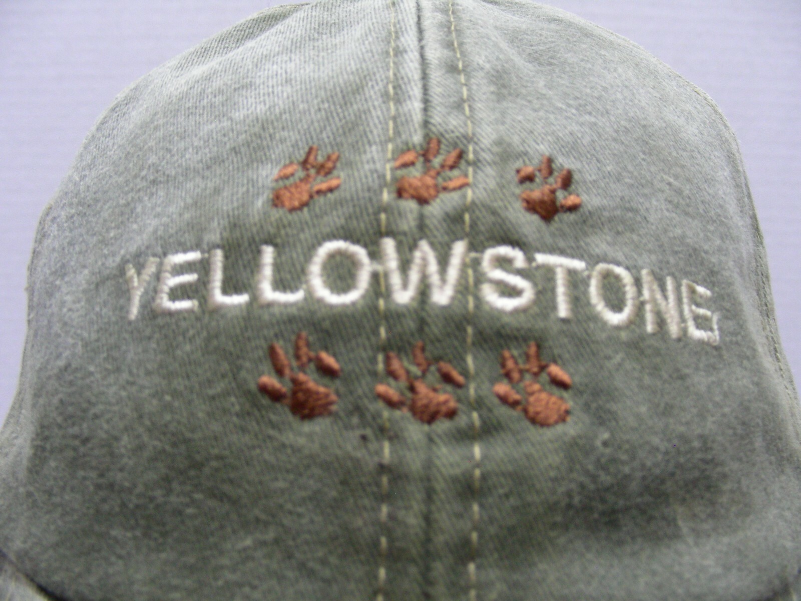 YELLOWSTONE NATIONAL PARK – Kid’s Size Adjustable Baseball Cap Hat!